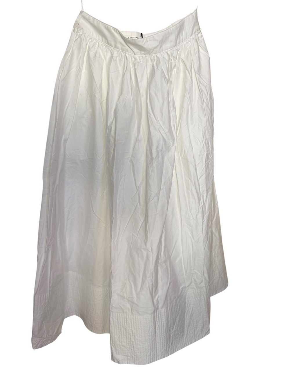 Commense SET White Maxi Dress with Blue Floral Halter - Picture 2 of 15